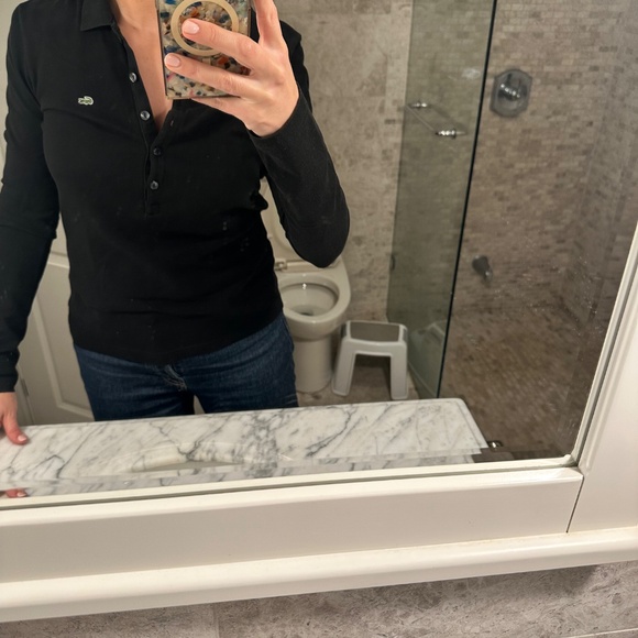 Lacoste long-sleeve polo - Picture 3 of 4